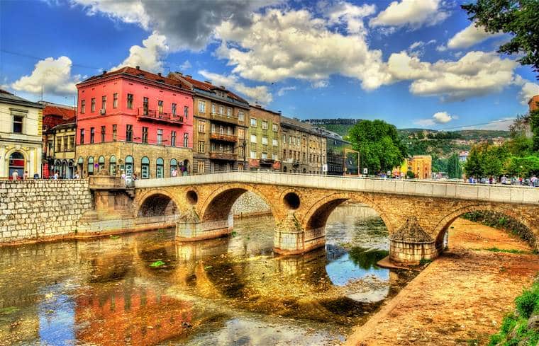 lugares que mudaram a história ponte latina saravejo