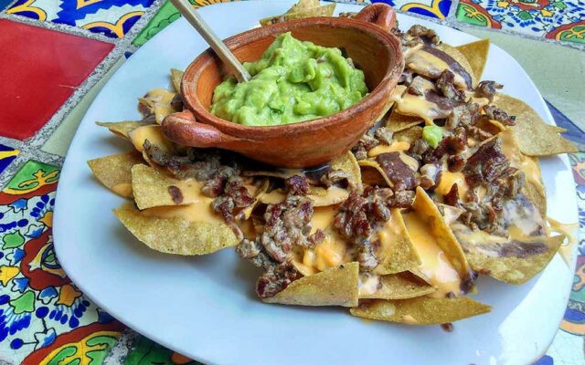 nachos, comida mexicana