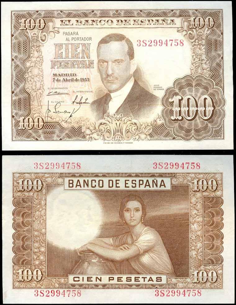 pesetas da espanha