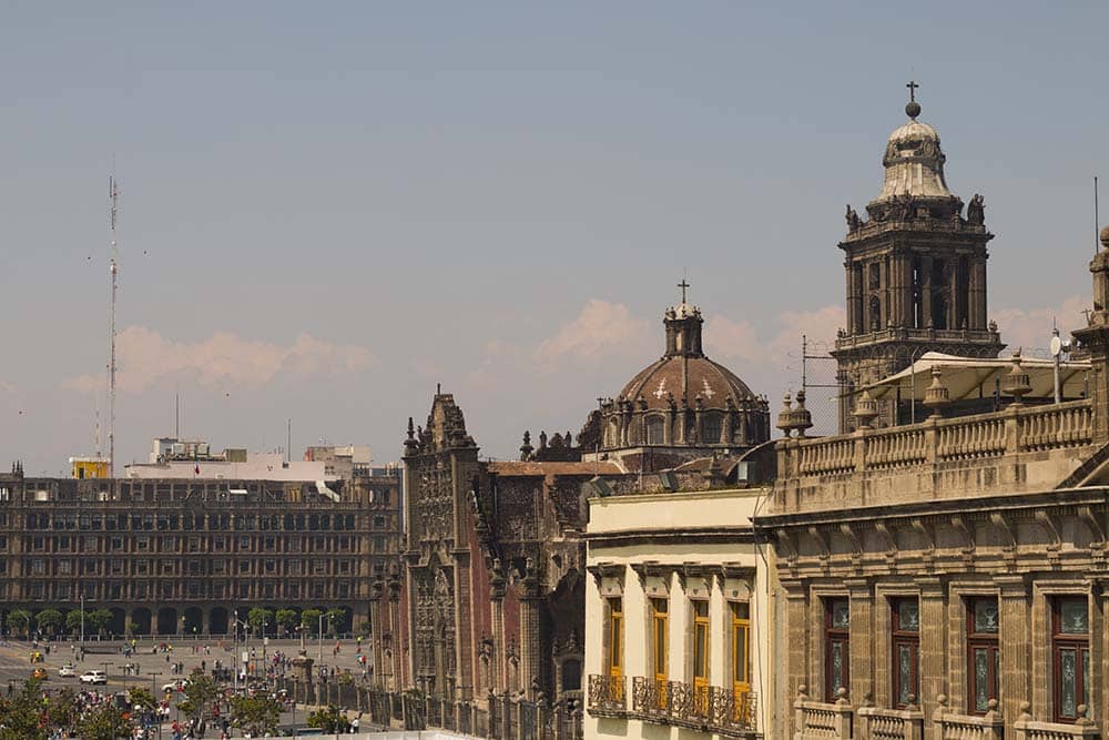 Zócalo, centro histórico Cidade do México