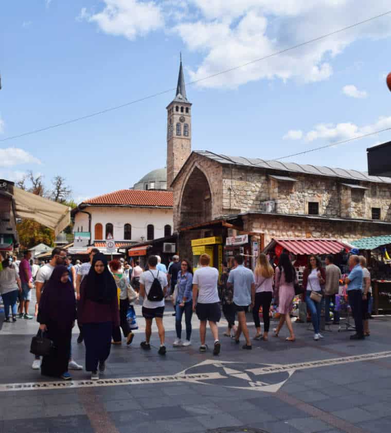 Guerra da Bosnia rua sarajevo