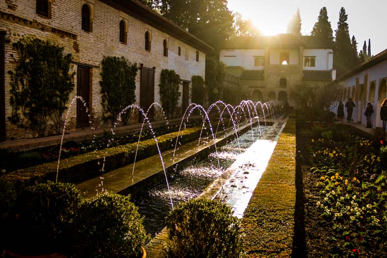 Jardins dos palácios da Alahmbra