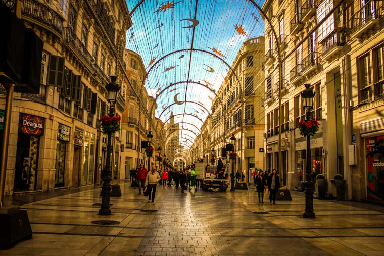 O que fazer em Málaga: Calle Lários