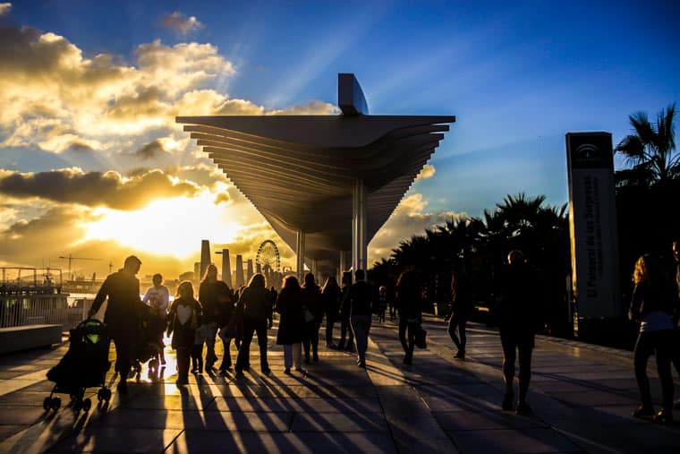 O que fazer em Málaga: Calçadão