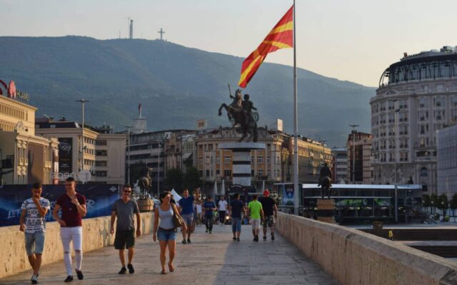 o que fazer em skopje macedonia ponte