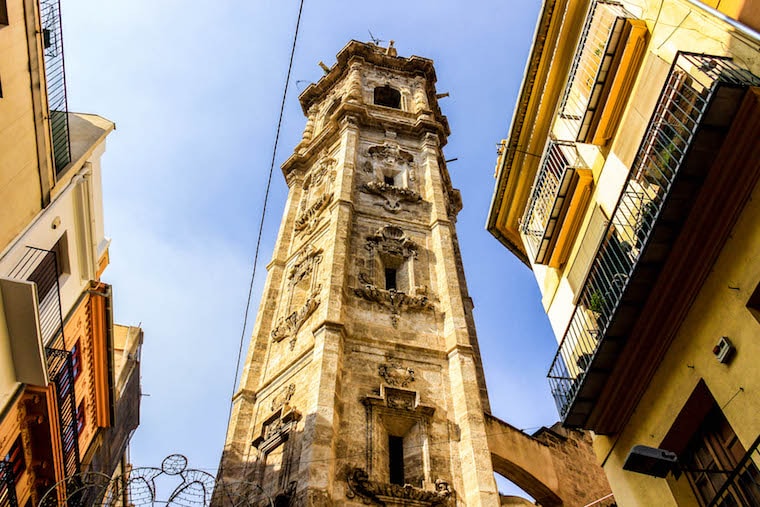 O que fazer em Valência: Torre Santa Catalina