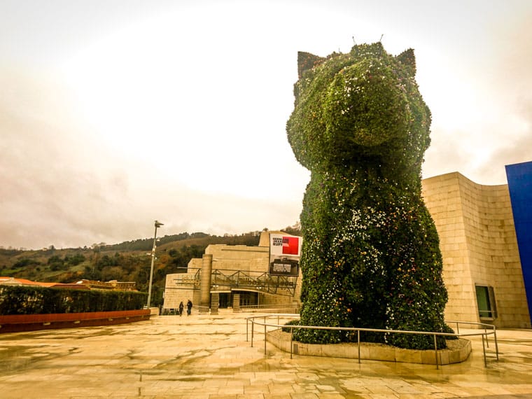 O que fazer em Bilbao: Cachorro mascote da cidade