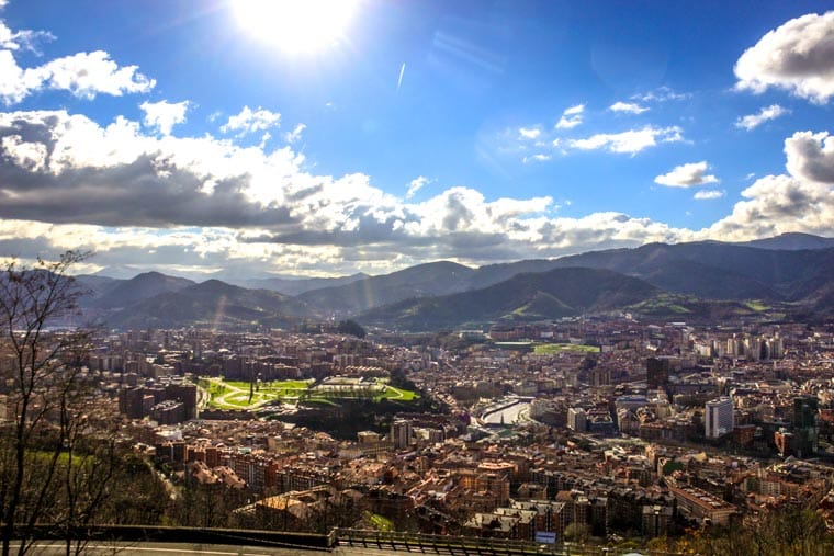 O que fazer em Bilbao: Mirador Artxanda