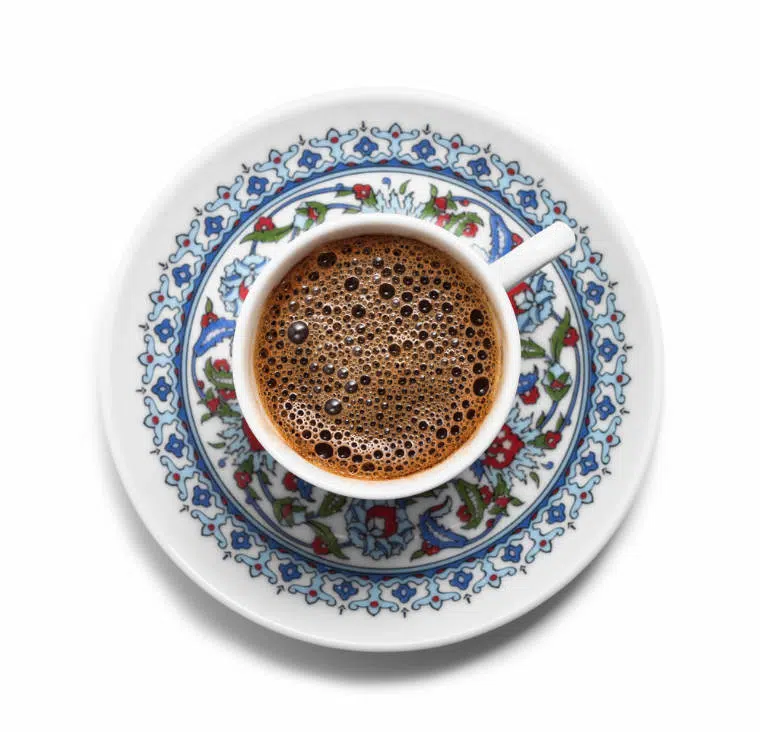 cafe turco espuma