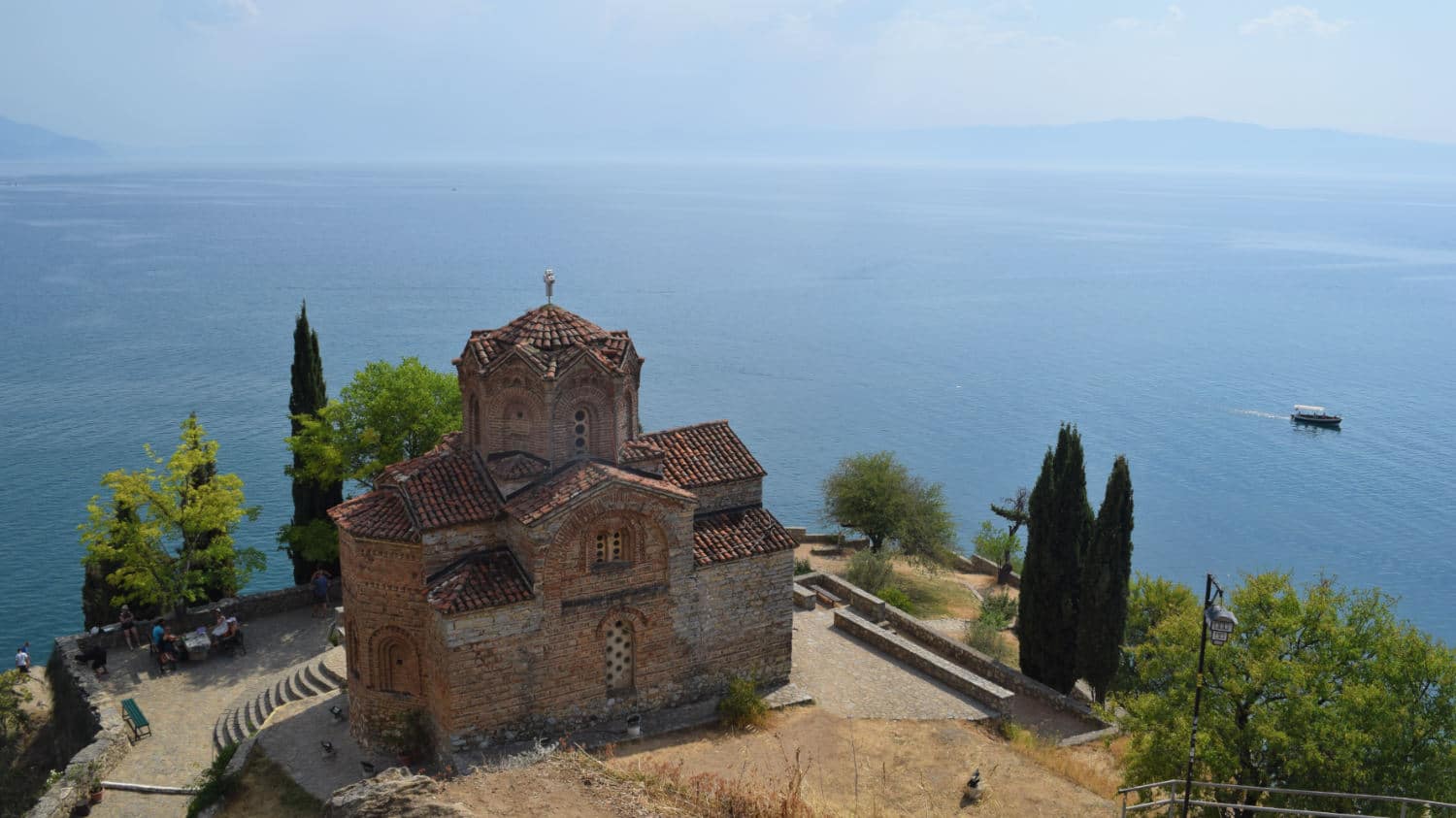 lago ohrid macedonia balcas, Leste Europeu