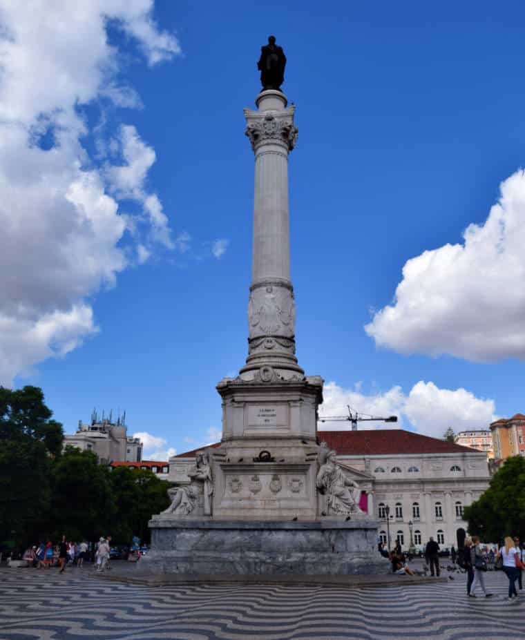 praça do rossio lisboa