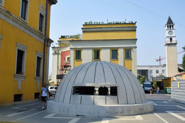 tirana albania bunker