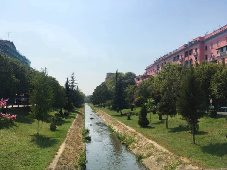 tirana albania rio canal