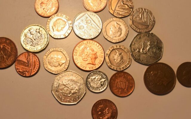 Moedas da inglaterra