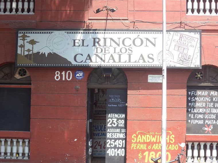 Rincón de lo Canallas - Bar em Santiago