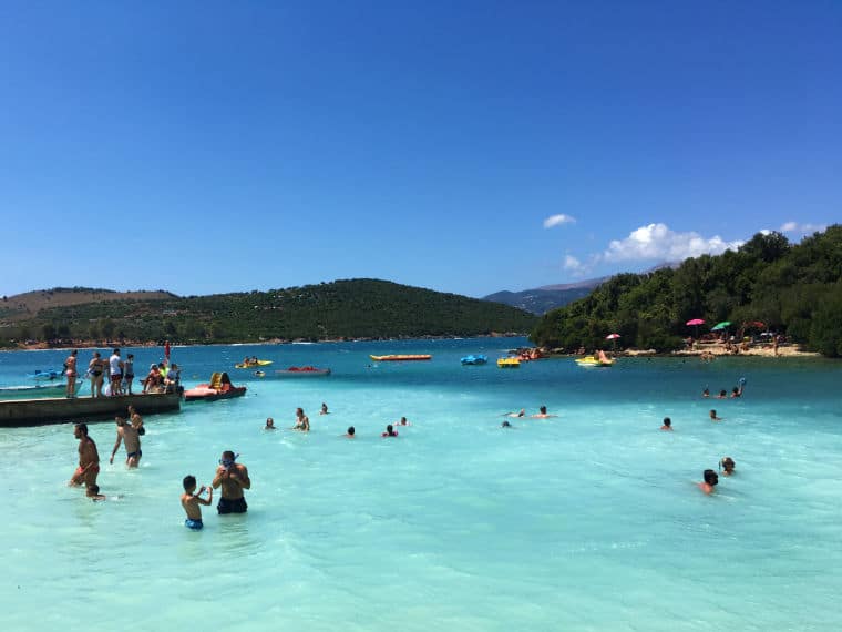 ksamil praia riviera albanesa