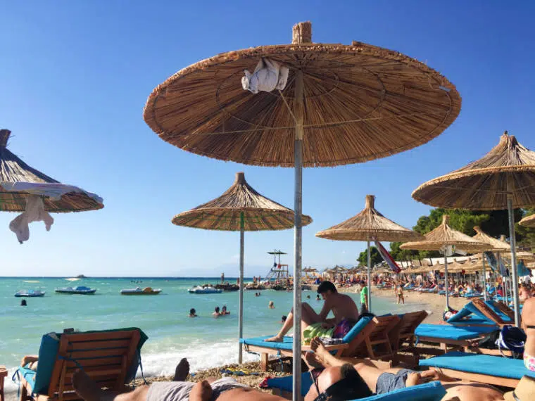 ksamil praia riviera albanesa 