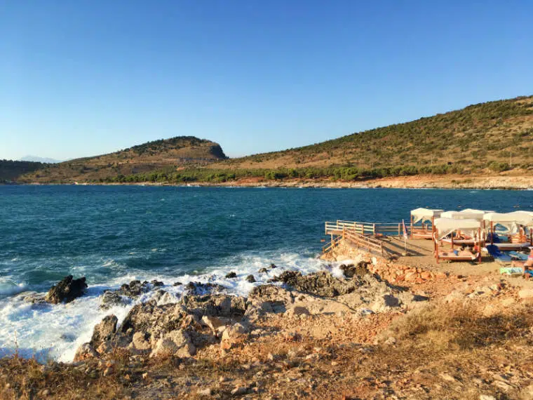 ksamil riviera albanesa