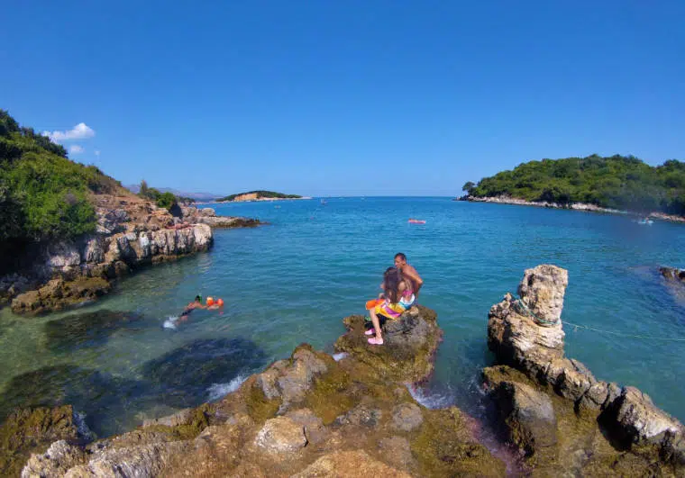 ksamil praia riviera albanesa 