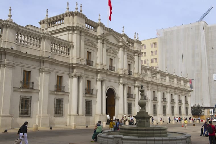 Palácio de la Moneda, Santiago do Chile