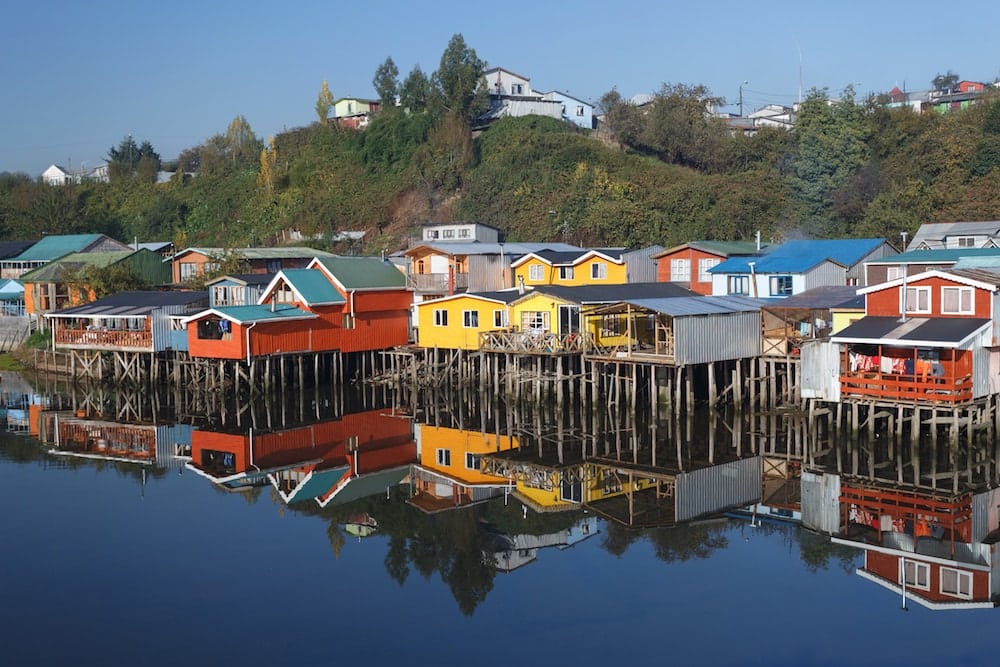 Palafitos em Chiloé, Chile