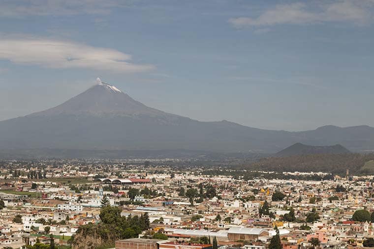 vulcão de cholula