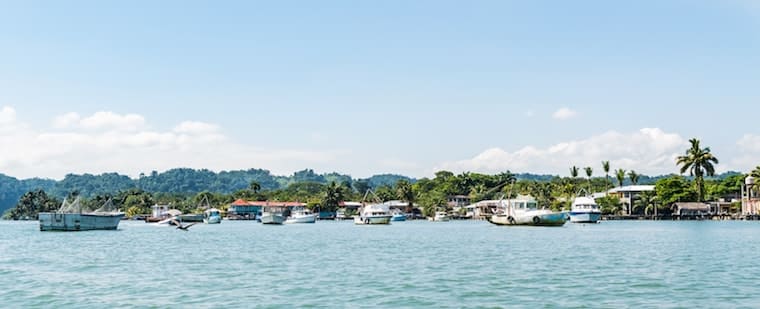 Panorama de Livingston, Guatemala