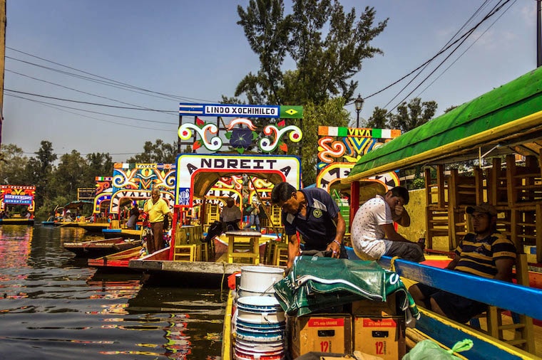 Trajineras de Xochimilco