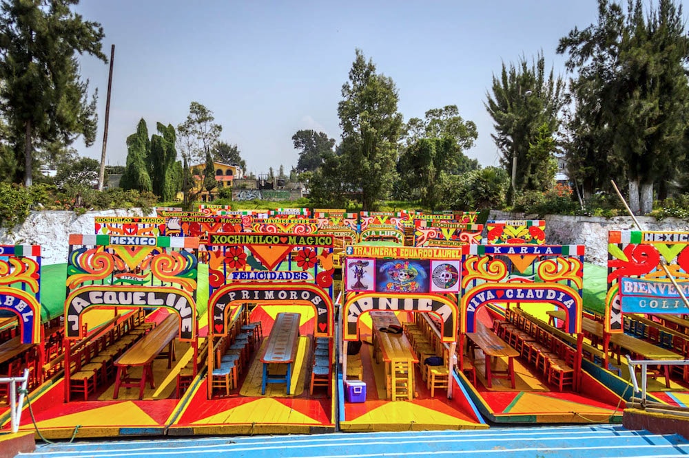 Trajineras de Xochimilco