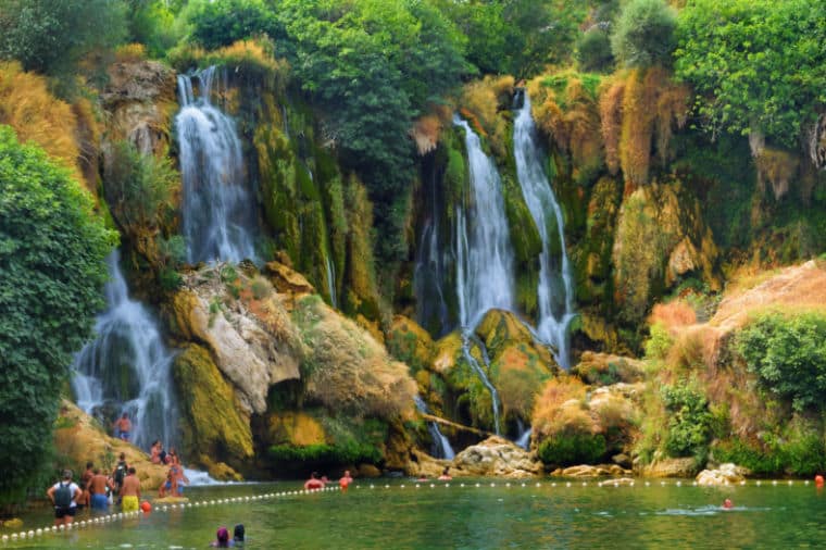 cachoeira kravice bosnia herzegovina