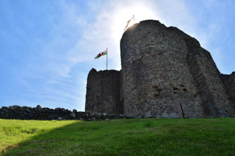 castelo de criccieth pais de gales