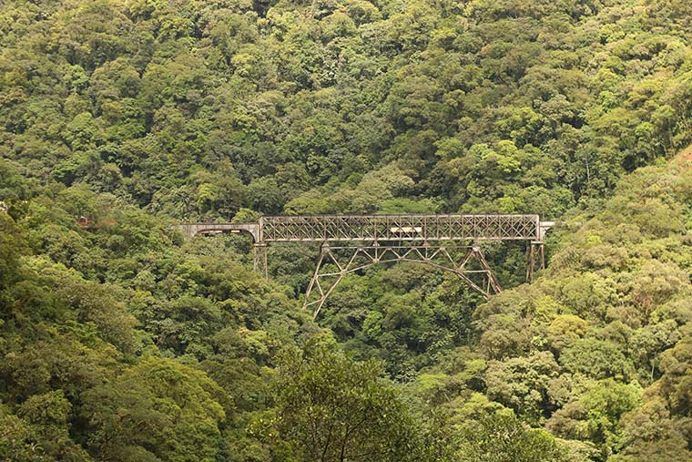 viagem de trem em Curitiba