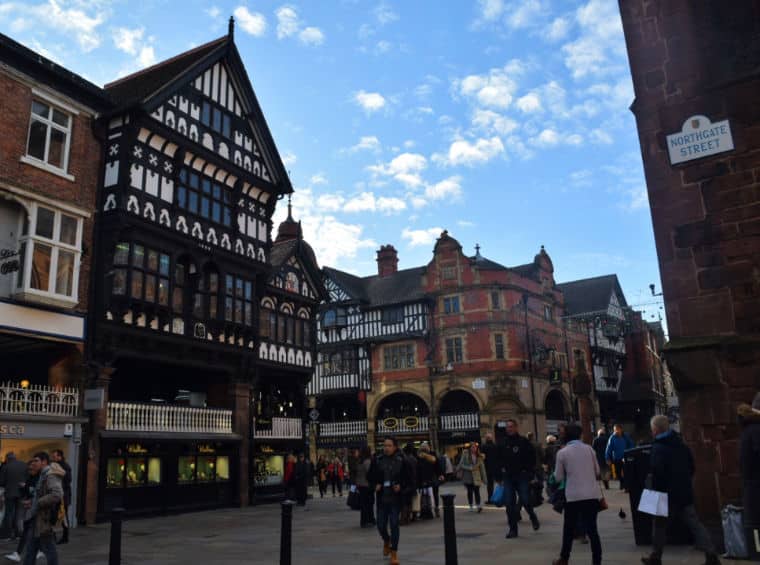 chester inglaterra northgate st