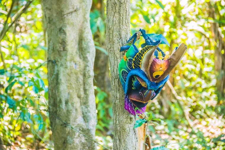 Jogo dos Diablitos, festa Boruca em Rey Curré