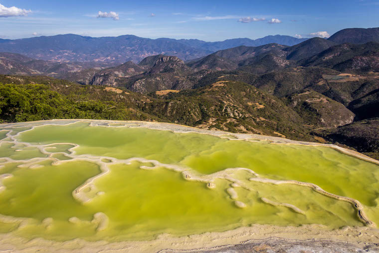 Hierve el Água, México