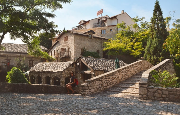 mostar bosnia herzegovina ponte torta