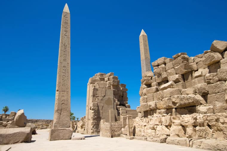obeliscos templo karnak luxor