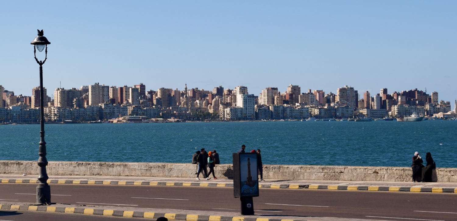 alexandria egito vista cidade