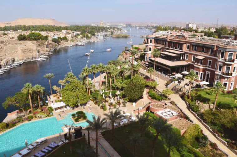 aswan egito old cataract hotel