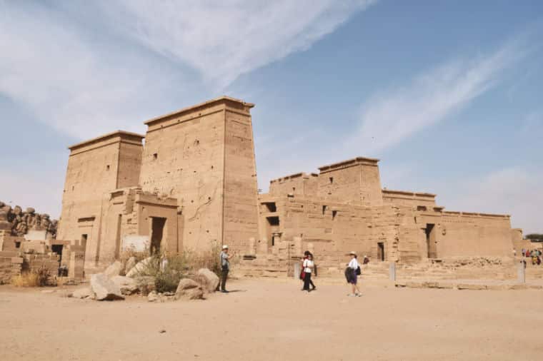 aswan egito templo de philae isis 2