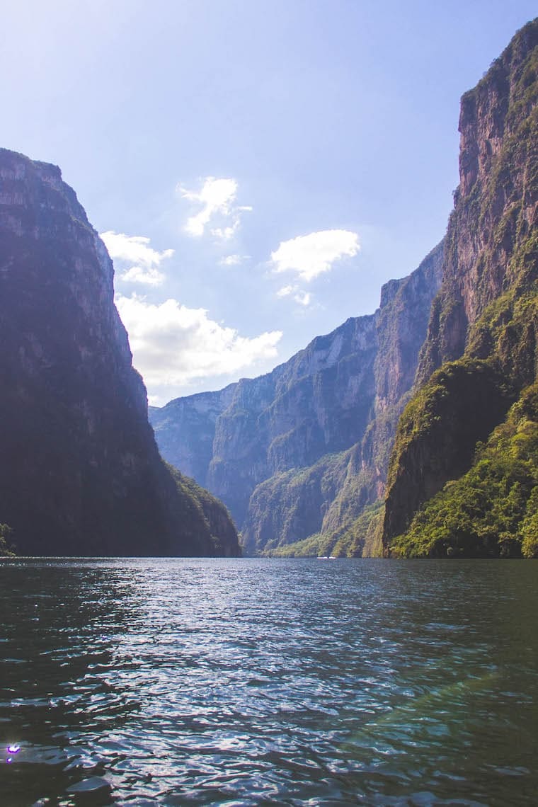 Cânion do Sumidero em Chiapas, México