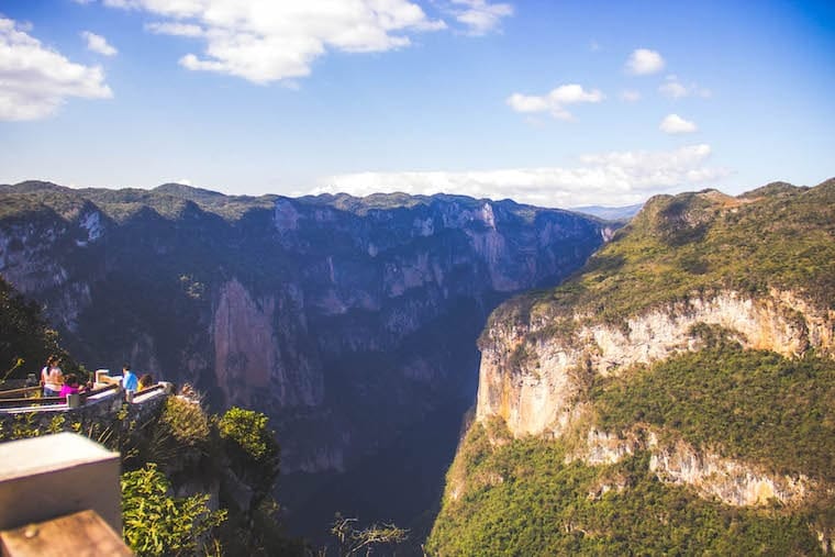 Cânion do Sumidero em Chiapas, México