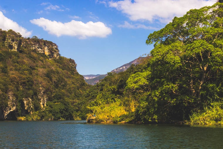 Cânion do Sumidero em Chiapas, México