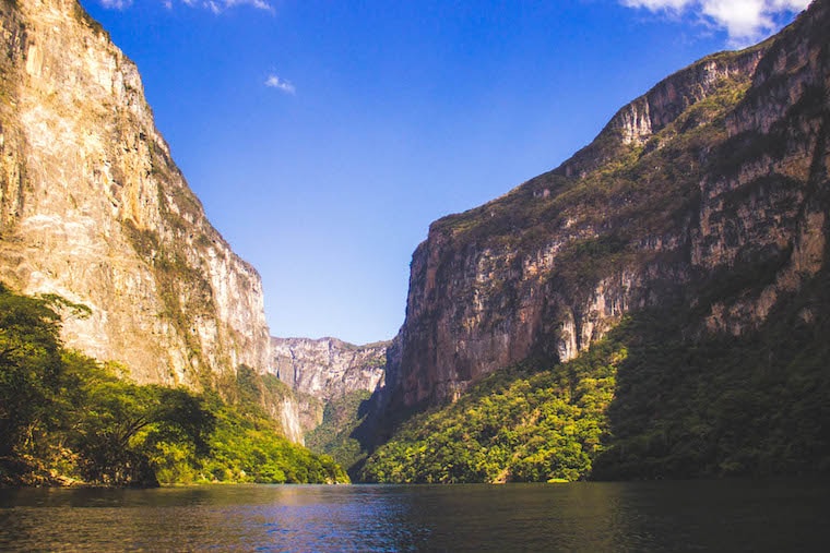 Cânion do Sumidero em Chiapas, México