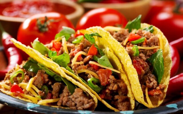 Taco: comida mexicana