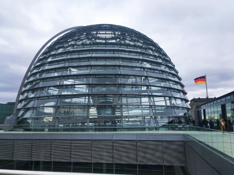 Reichstag Berlim cupula Bundestag