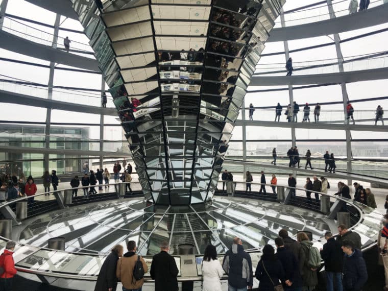 Reichstag Berlim cupula parlamento alemão
