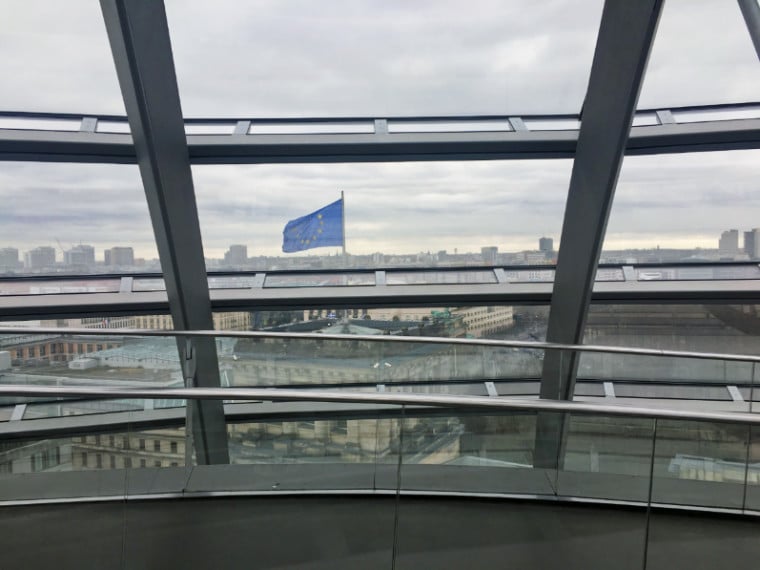 Reichstag Berlim cupula vista