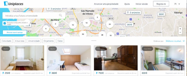 apartamento para estudantes uniplaces