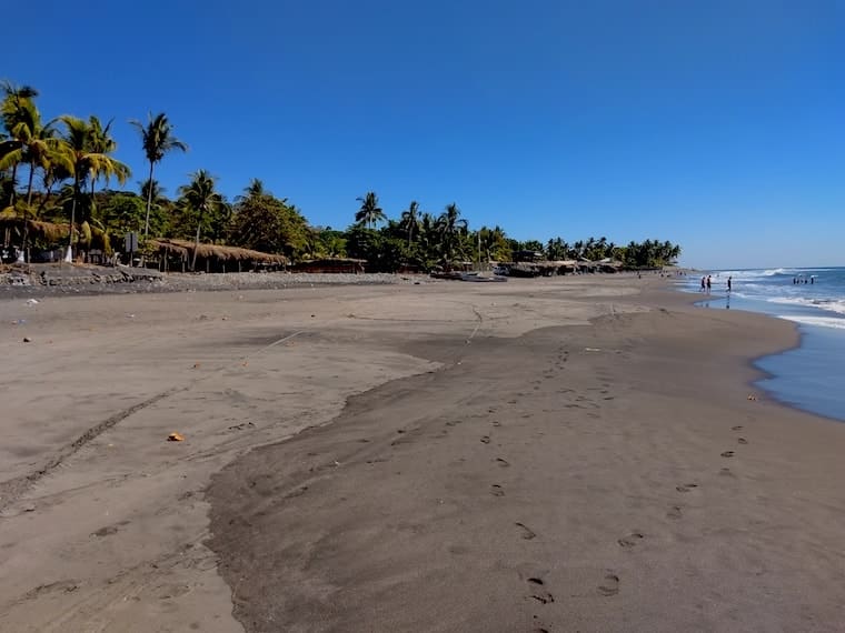 El Sunzal, praia em El Salvador